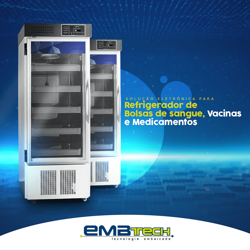 Solução para Refrigerador de Bolsas de Sangue